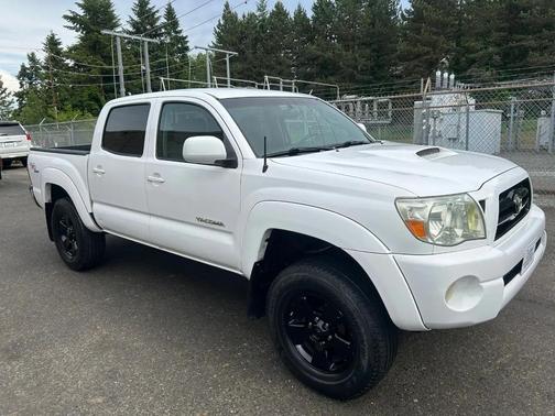 Super White 2008 Toyota Tacoma Double Cab