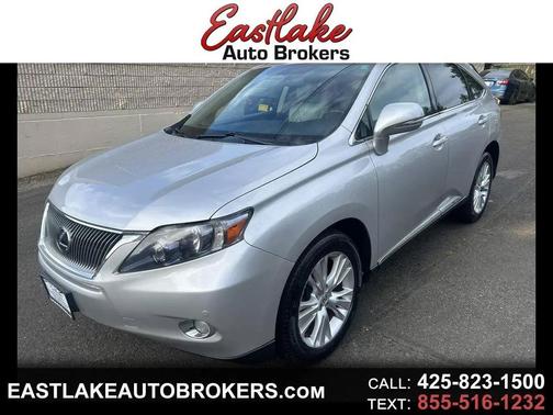 Silver 2011 Lexus RX 450h Base