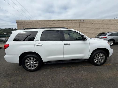 Super White 2011 Toyota Sequoia Limited