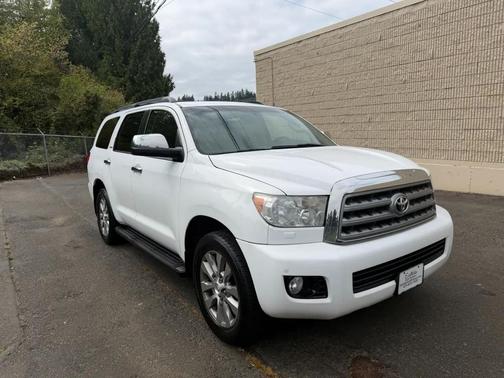 Super White 2011 Toyota Sequoia Limited