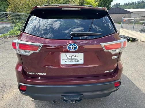 Ooh La La Rouge Mica 2015 Toyota Highlander Hybrid Platinum
