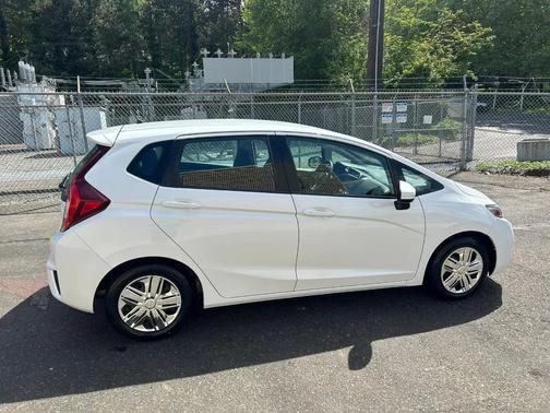 White Orchid Pearl 2015 Honda Fit LX