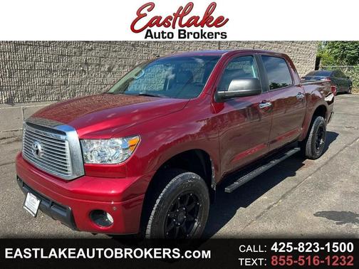 Red 2010 Toyota Tundra Limited