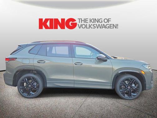 Avocado Green w/Deep Black Roof 2026 Volkswagen Tiguan 2.0T SE R-Line Black 4MOTION