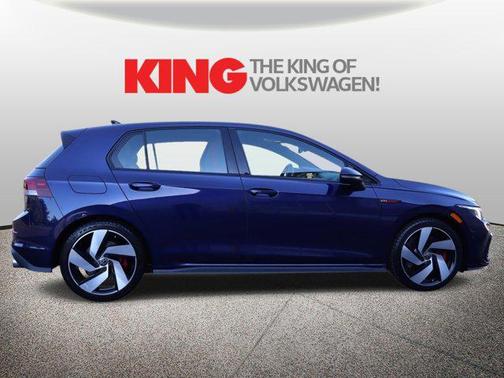 Atlantic Blue Metallic 2022 Volkswagen Golf GTI 2.0T SE DSG