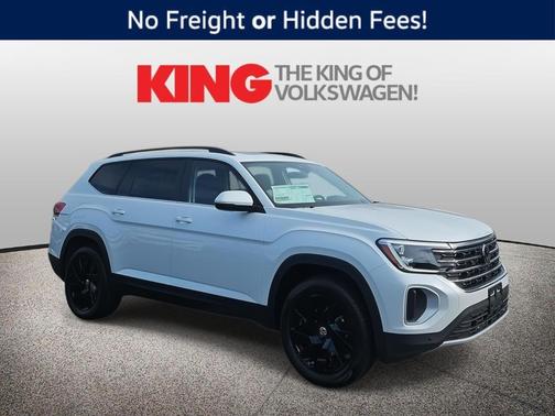 White 2026 Volkswagen Atlas 2.0T SE w/Technology 4MOTION