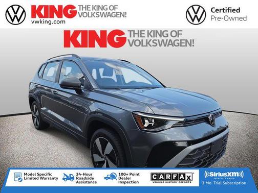 Platinum Gray Metallic 2025 Volkswagen Taos 1.5T S