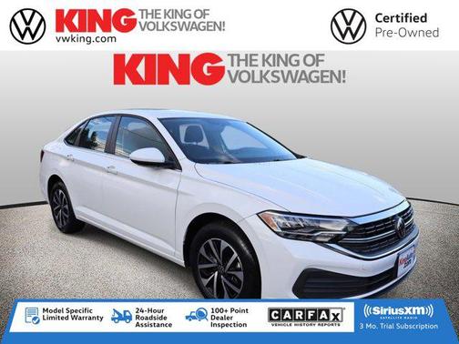 Pure White 2023 Volkswagen Jetta 1.5T S