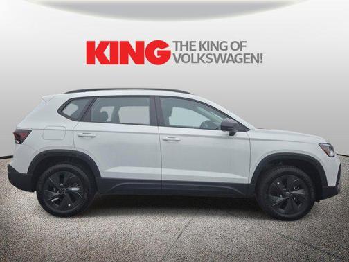 Pure White 2026 Volkswagen Taos S