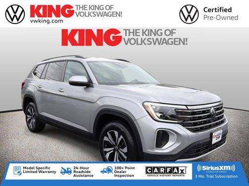 Silver Mist Metallic 2024 Volkswagen Atlas 2.0T SE