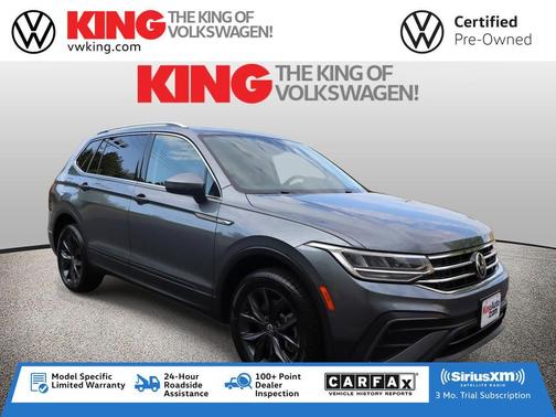 Platinum Gray Metallic 2022 Volkswagen Tiguan 2.0T SE 4MOTION