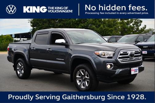 Magnetic Gray Metallic 2018 Toyota Tacoma Limited