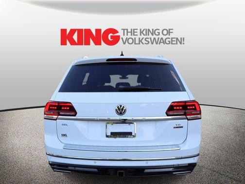 Pure White 2019 Volkswagen Atlas 3.6L SEL