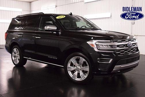Agate Black Metallic 2024 Ford Expedition Platinum