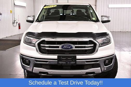 White Platinum Tri-Coat 2019 Ford Ranger Lariat