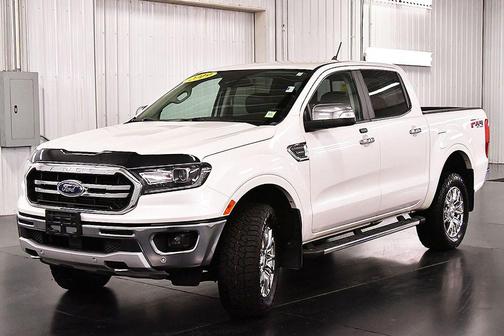 White Platinum Tri-Coat 2019 Ford Ranger Lariat