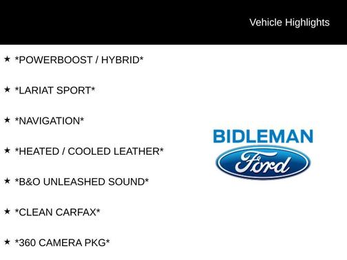 Oxford White 2023 Ford F-150 Lariat
