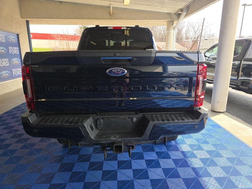 Antimatter Blue Metallic 2022 Ford F-250 Lariat