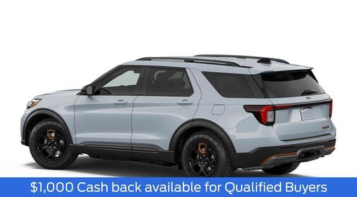 Space White Metallic 2026 Ford Explorer Tremor