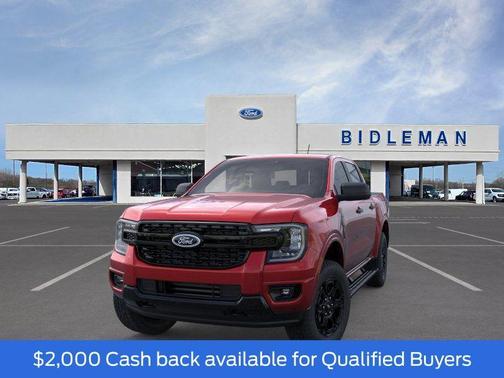 Ruby Red Metallic Tinted Clearcoat 2025 Ford Ranger XLT