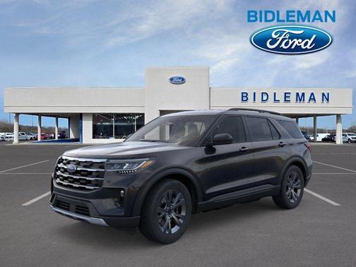 Agate Black Metallic 2026 Ford Explorer Active