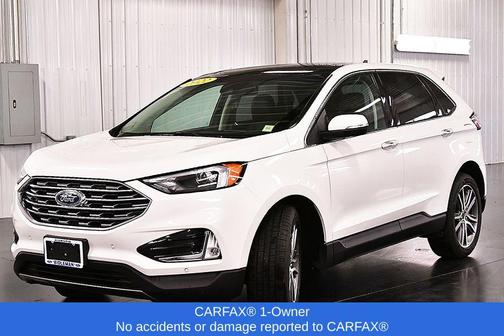 Star White 2022 Ford Edge Titanium