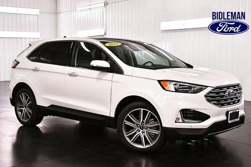 Star White 2022 Ford Edge Titanium