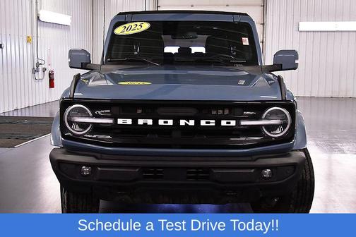 Azure Gray Metallic 2025 Ford Bronco Outer Banks