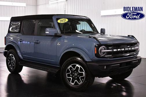 Azure Gray Metallic 2025 Ford Bronco Outer Banks