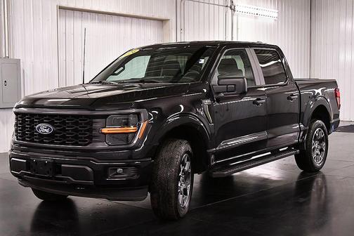 Agate Black Metallic 2024 Ford F-150 STX