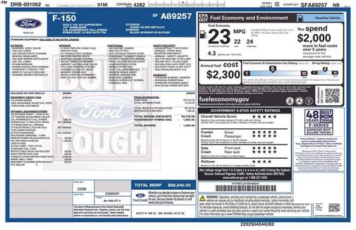 Iconic Silver Metallic 2025 Ford F-150 Platinum