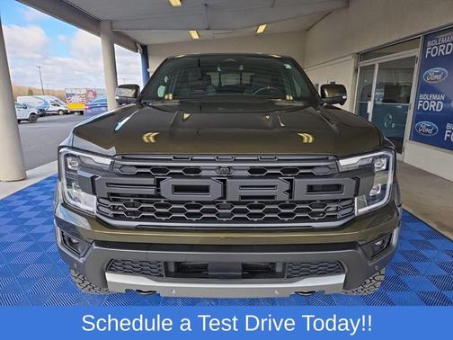 Green Metallic 2025 Ford Ranger Raptor