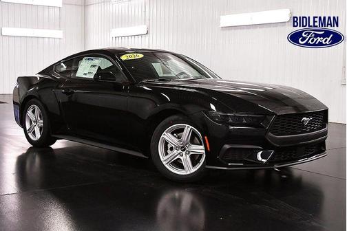 Shadow Black 2026 Ford Mustang EcoBoost