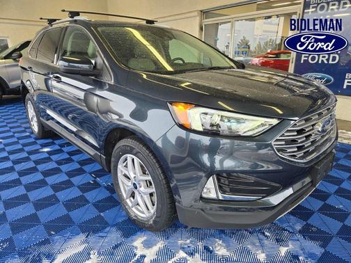 Stone Blue Metallic 2022 Ford Edge SEL