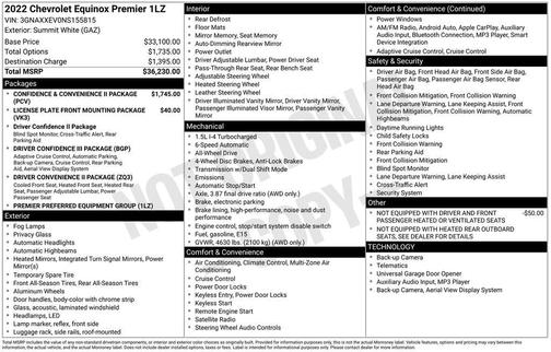 2022 Chevrolet Equinox Premier