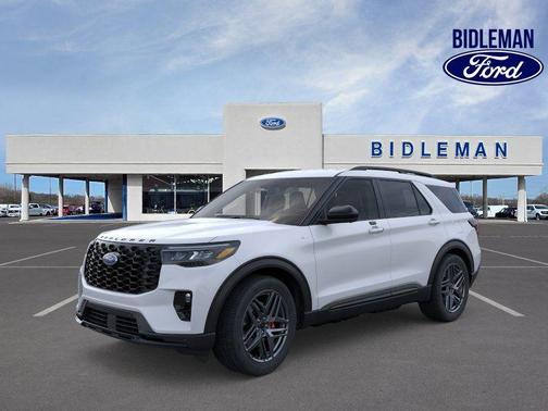 Space White Metallic 2026 Ford Explorer ST-Line