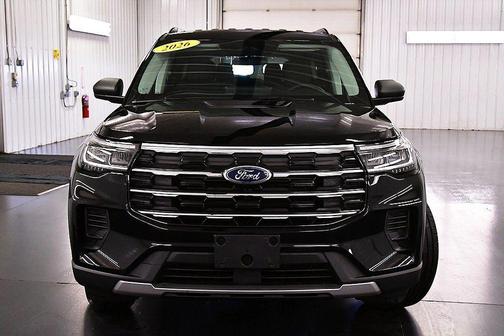Agate Black Metallic 2026 Ford Explorer Active