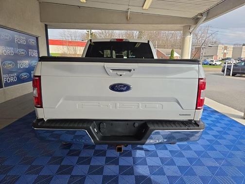 White Platinum Clearcoat Metallic 2019 Ford F-150 Lariat