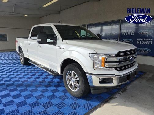 White Platinum Clearcoat Metallic 2019 Ford F-150 Lariat