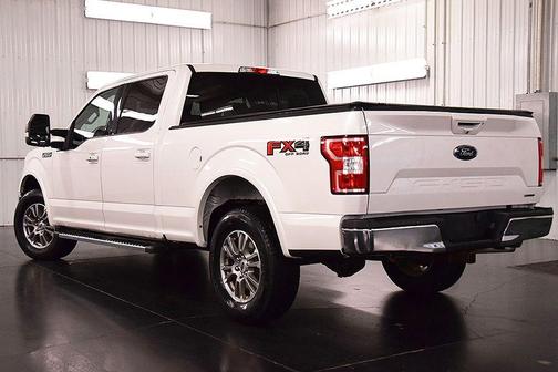 White Platinum Clearcoat Metallic 2019 Ford F-150 Lariat
