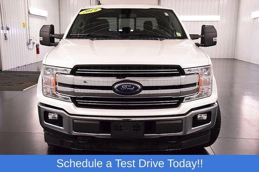 White Platinum Clearcoat Metallic 2019 Ford F-150 Lariat