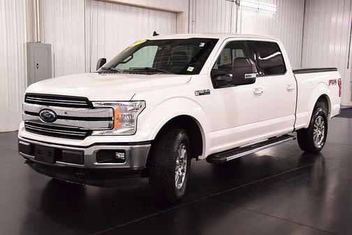 White Platinum Clearcoat Metallic 2019 Ford F-150 Lariat