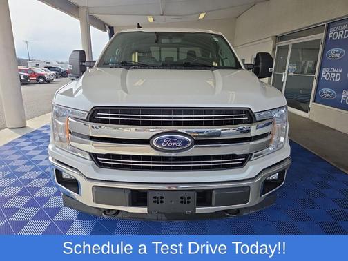 White Platinum Clearcoat Metallic 2019 Ford F-150 Lariat