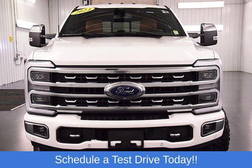 Star White 2024 Ford F-350 Platinum