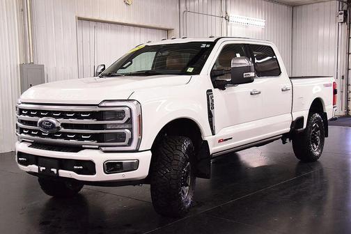 Star White 2024 Ford F-350 Platinum