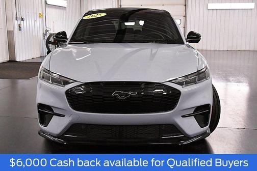 Glacier Gray Metallic 2025 Ford Mustang Mach-E GT