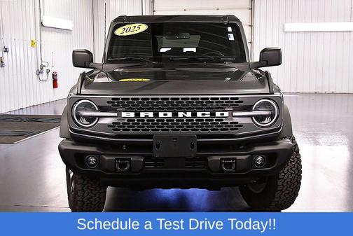 Carbonized Gray Metallic 2025 Ford Bronco Badlands