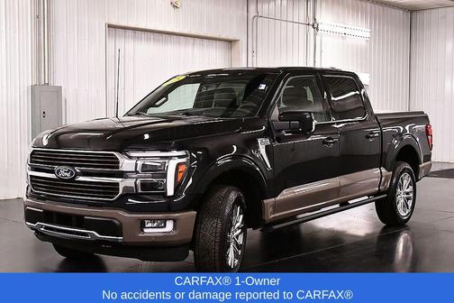 Agate Black Metallic 2025 Ford F-150 King Ranch