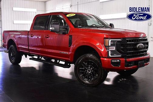 Rapid Red Metallic Tinted Clearcoat 2022 Ford F-250 Lariat