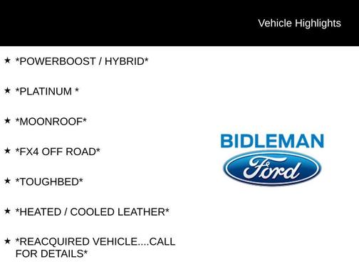 2025 Ford F-150 Platinum